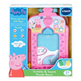 Peppa Pig Scribbles Sounds Doodle Board VTech Toys Australia